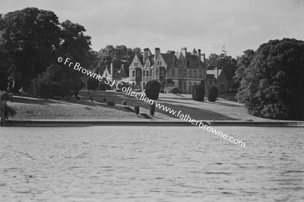 GLASLOUGH HOUSE  HOUSE FROM LAKE